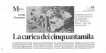 " La Repubblica  " 25 Settembre 1995